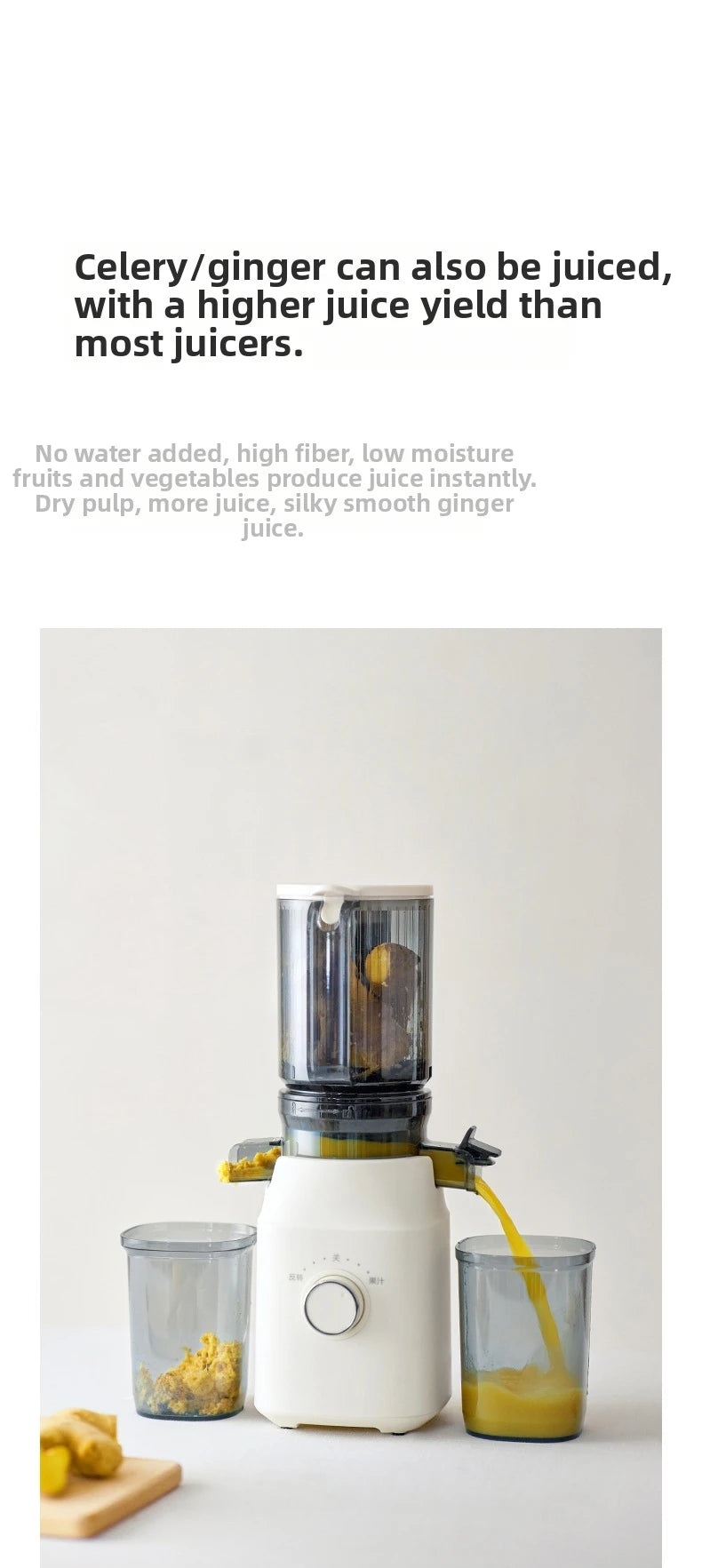 ShakelyPro WideChute SlowPress Juicer