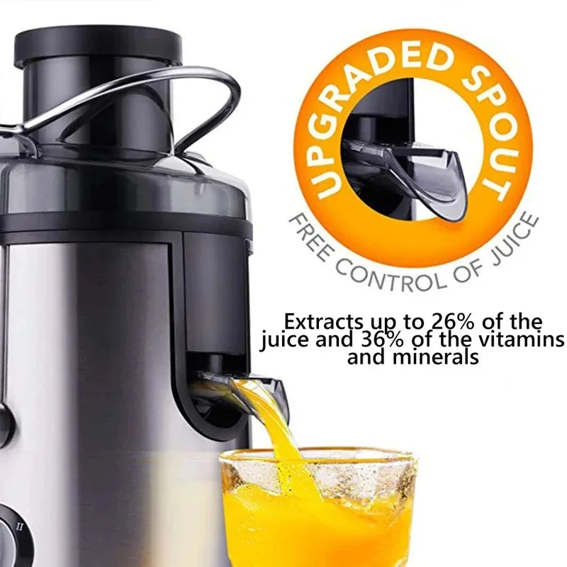 ShakelyPro 800W TurboCentrifuge Juicer