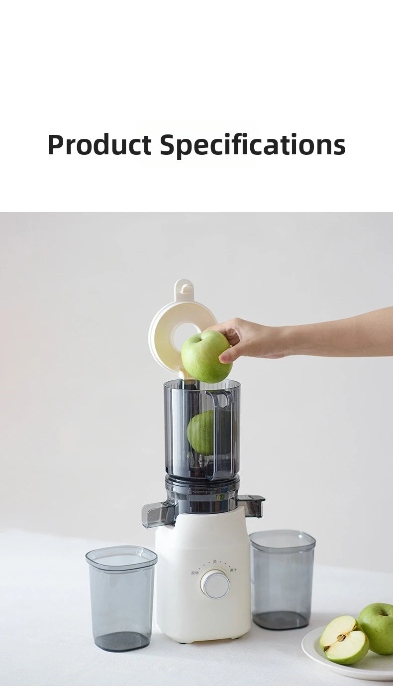 ShakelyPro WideChute SlowPress Juicer