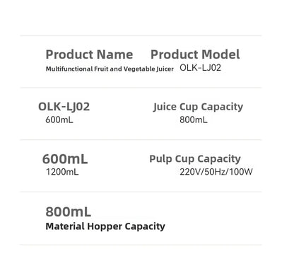 ShakelyPro WideChute SlowPress Juicer